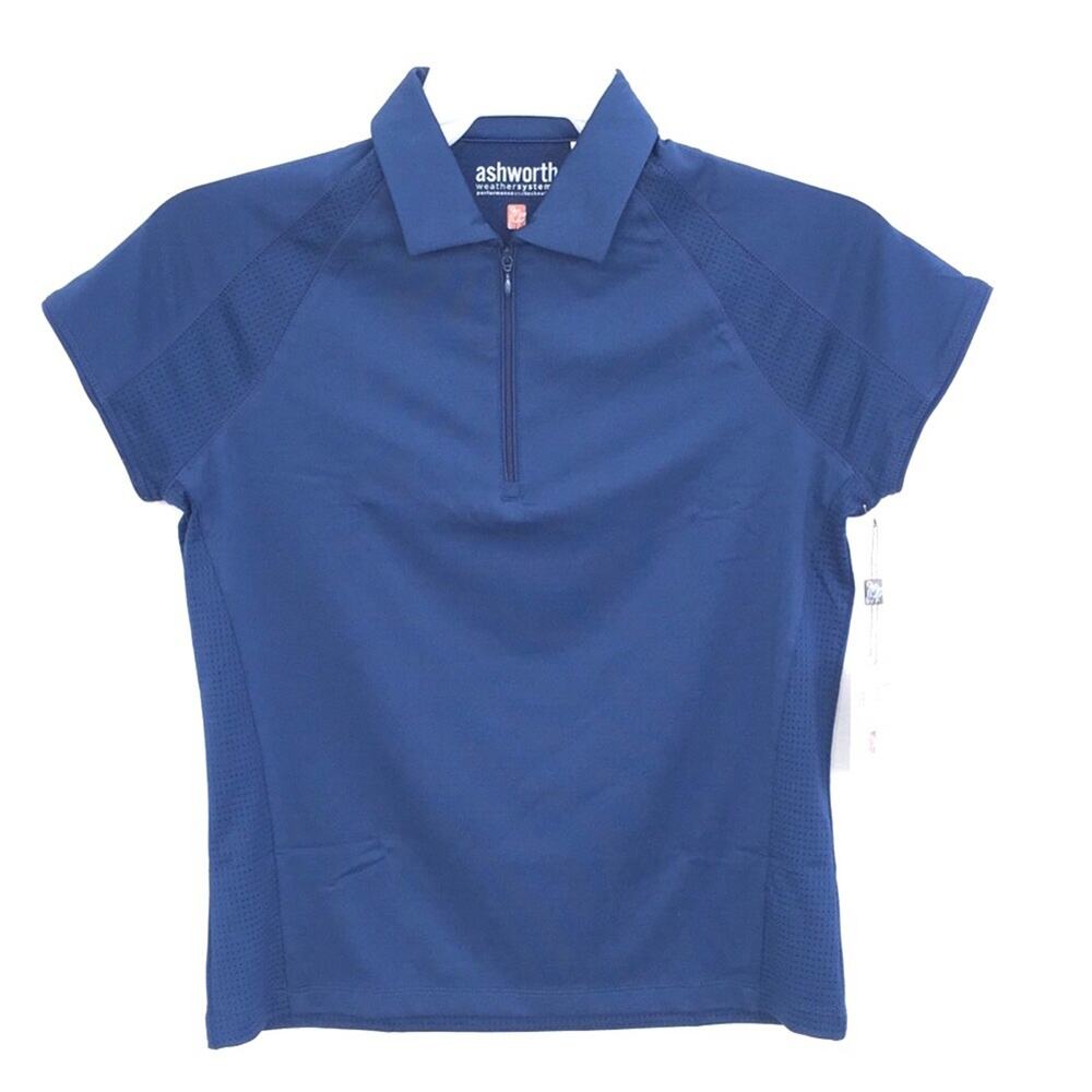 NEW - Ashworth women’s polo SIZE M - MEDIUM s-sleeves
